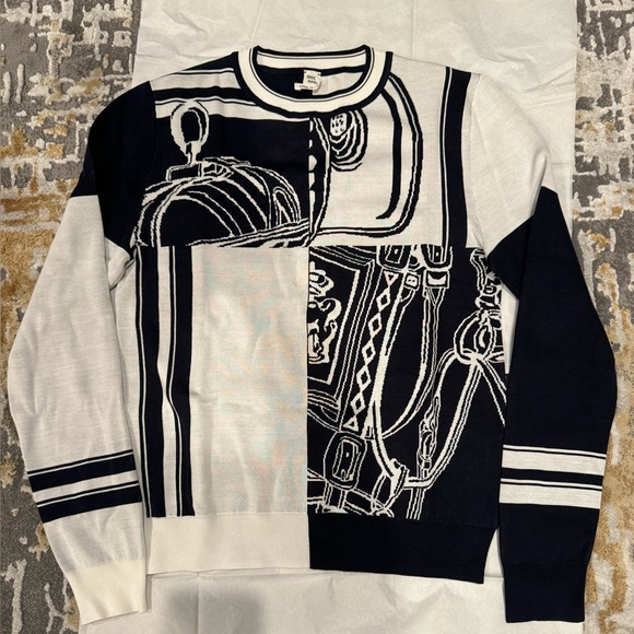 Below Retail Authentic Brand New Hermes Sweater Pullover 36 - Picture 1 of 5